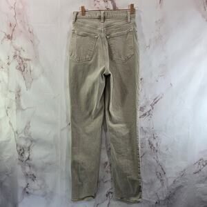 Abercrombie & Fitch Jeans Womens 0 25 Brown Curve 90s Straight Ultra High Rise